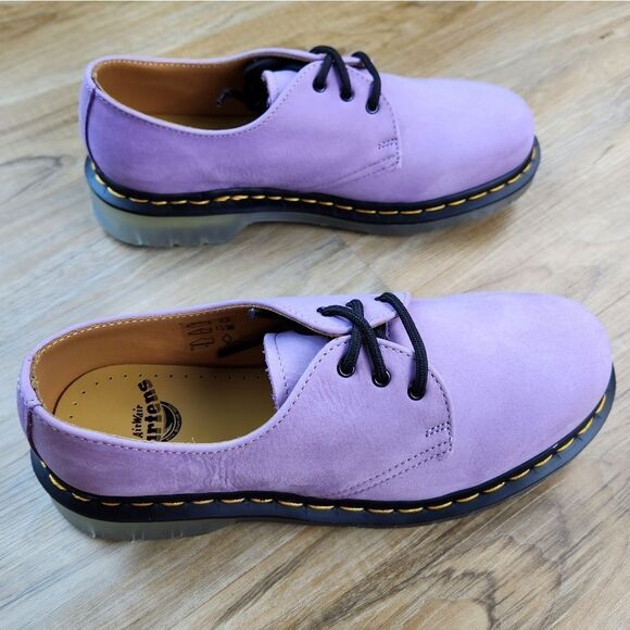 🩵NIB Dr. Martens Iced II Lilac Buttersoft Suede 1461 Oxfords Size 11 - Picture 7 of 14